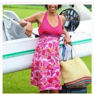 Athleta halter dress